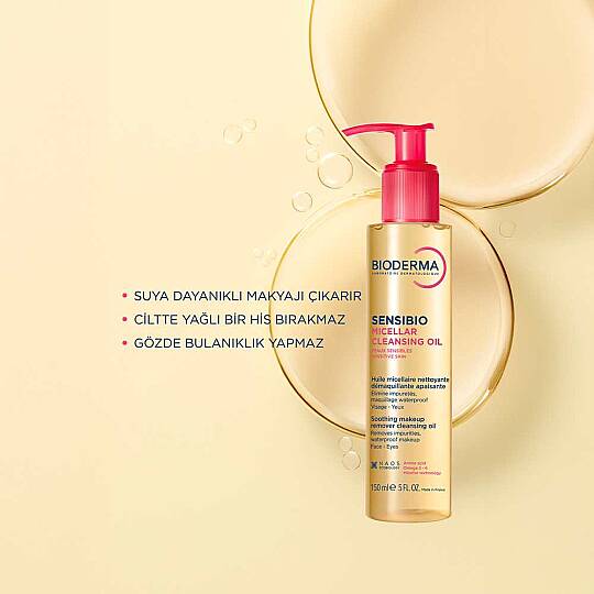 Bioderma Sensibio Micellar Cleansing Oil Misel Yüz Temizleme Yağı 150 ml - 7