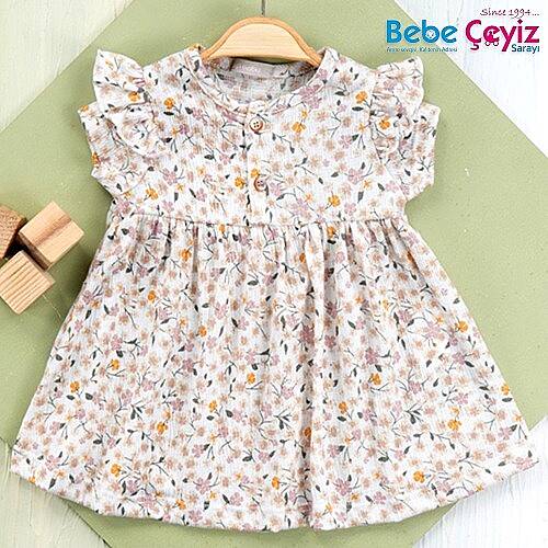 BİP BABY Elbise Çiçekli - 1