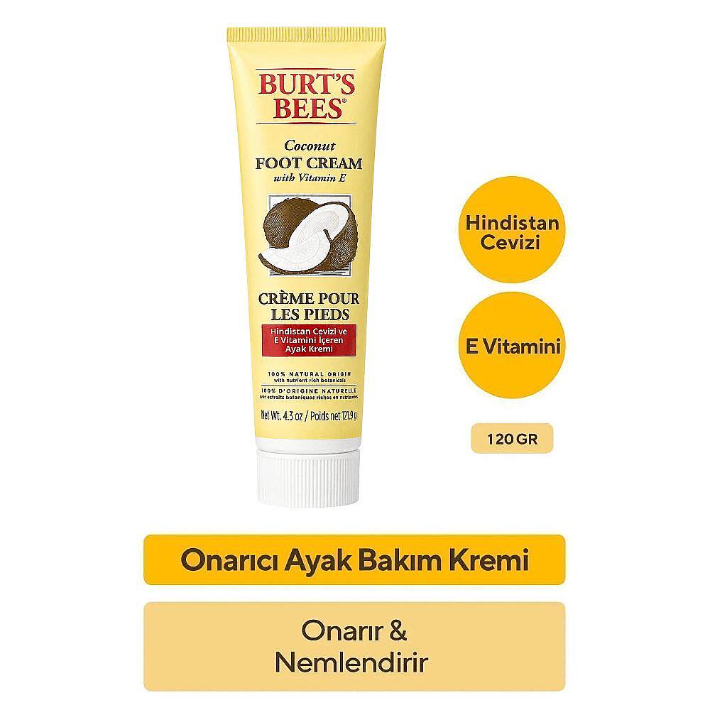 Burt's Bees Hindistan Cevizli Ayak Kremi 120 g - 2