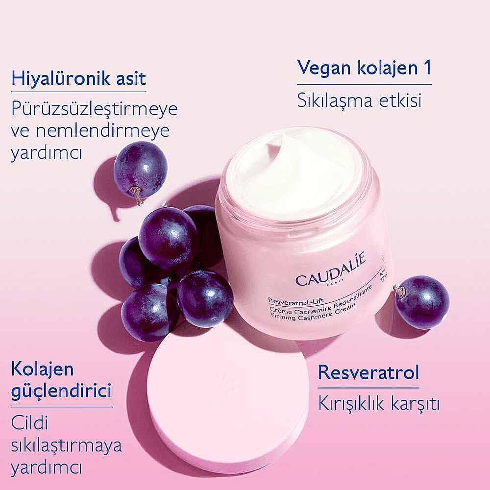 Caudalie Kaşmir Gündüz Kremi Bakım Seti - 6