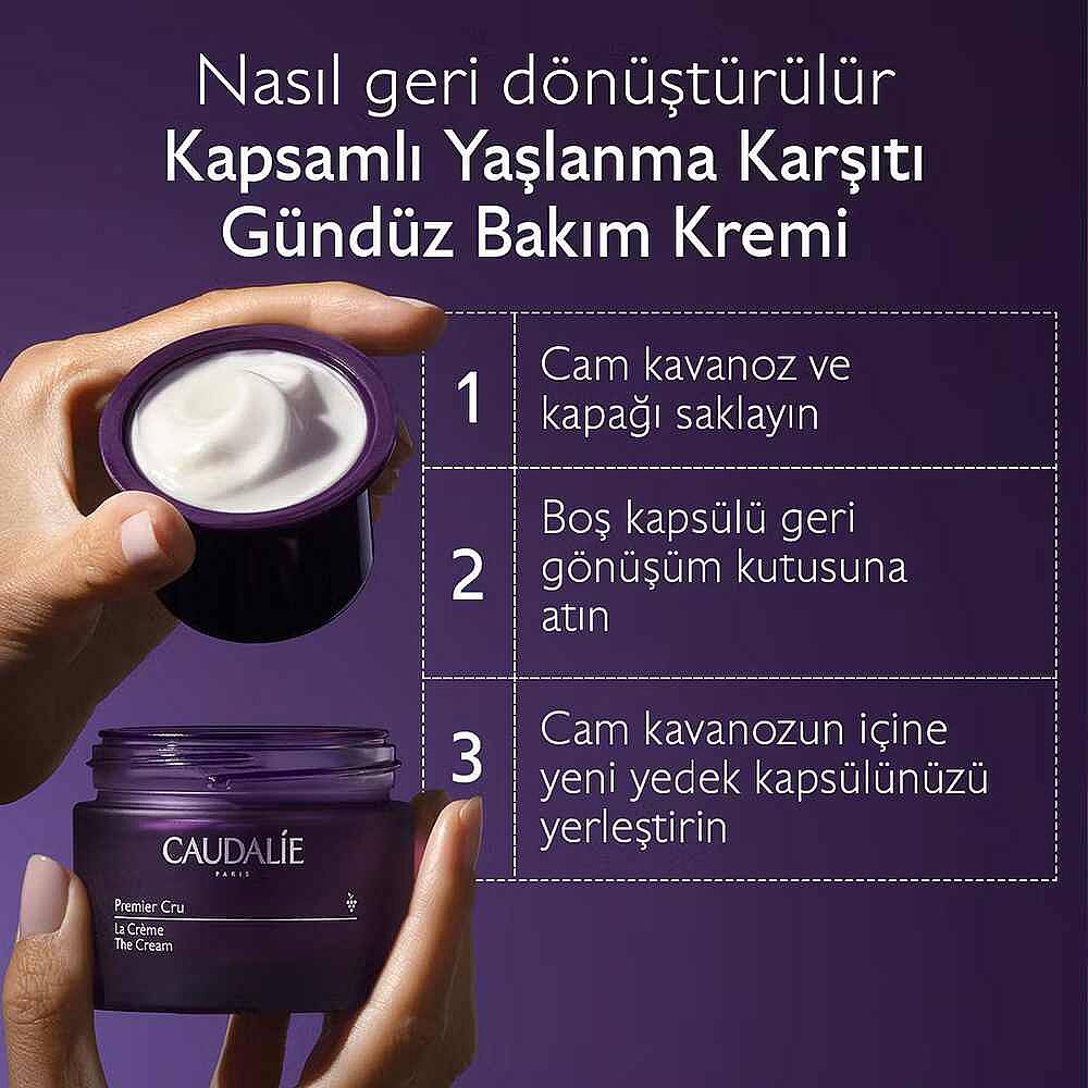Caudalie Premier Cru Kapsamlı Yaşlanma Karşıtı Gündüz Bakım Kremi 50 ml - 4
