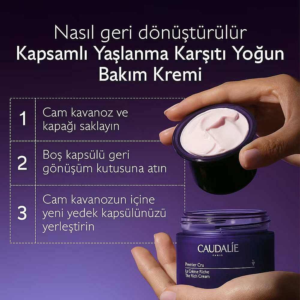 Caudalie Premier Cru Kapsamlı Yaşlanma Karşıtı Yoğun Bakım Kremi 50 ml - 5