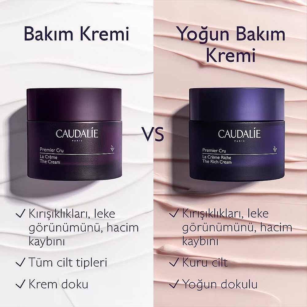 Caudalie Premier Cru Kapsamlı Yaşlanma Karşıtı Yoğun Bakım Kremi 50 ml - 4