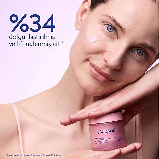 Caudalie Resveratrol-Lift Sıkılaştırıcı Etkili Gece Bakım Kremi 50 ml - 4