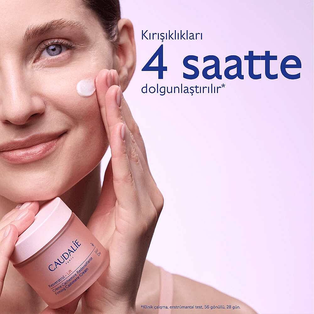 Caudalie Resveratrol-Lift Sıkılaştırıcı Etkili Kaşmir Gündüz Bakım Kremi 50 ml - 3