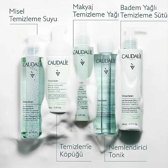 Caudalie Vinoclean Badem Yağlı Temizleme Sütü 100 ml - 4