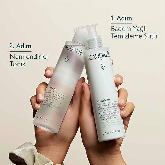 Caudalie Vinoclean Badem Yağlı Temizleme Sütü 200 ml - 7