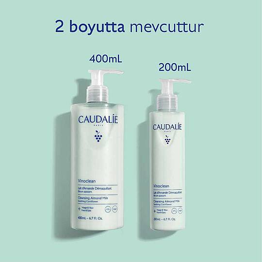 Caudalie Vinoclean Badem Yağlı Temizleme Sütü 200 ml - 7