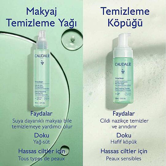 Caudalie Vinoclean Makyaj Temizleme Yağı 150 ml - 7