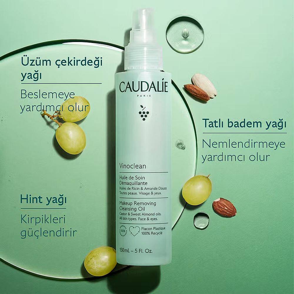 Caudalie Vinoclean Makyaj Temizleme Yağı 75 ml - 3