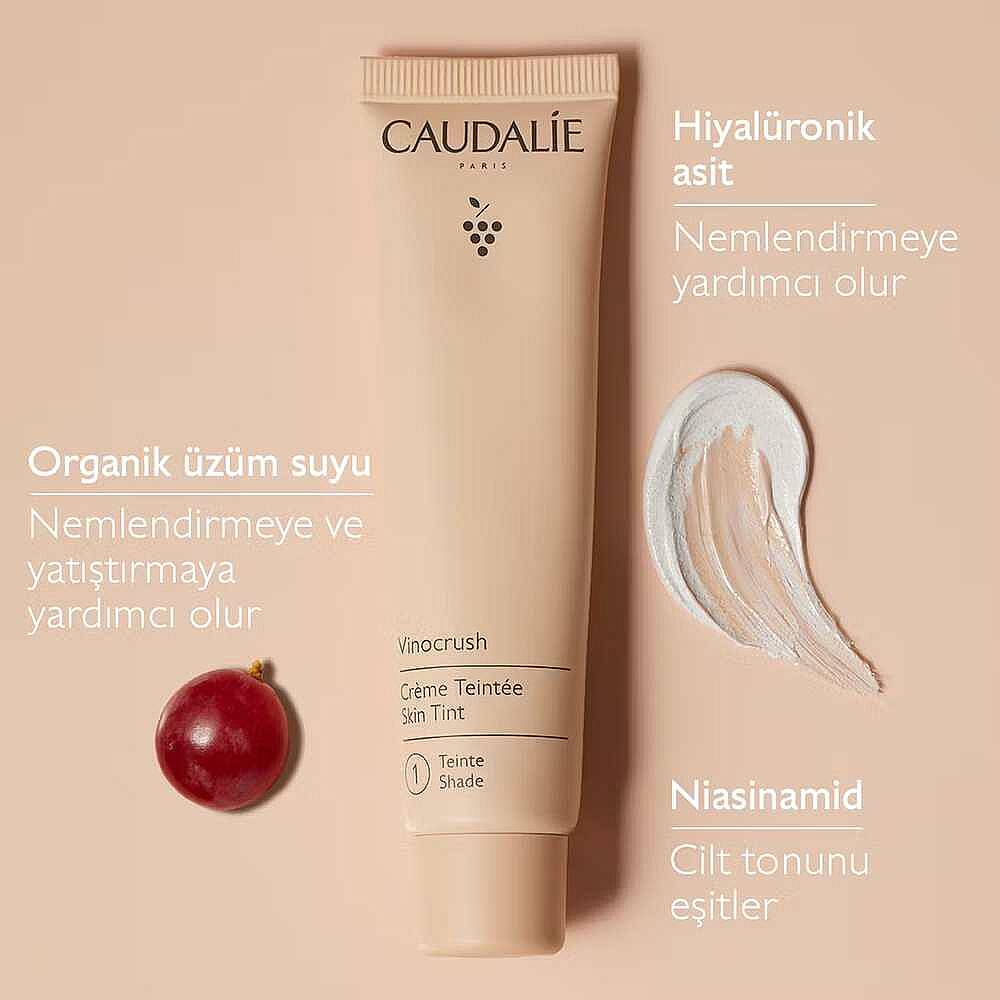 Caudalie Vinocrush Skin Tint CC Krem Ton 1 30 ml - 2