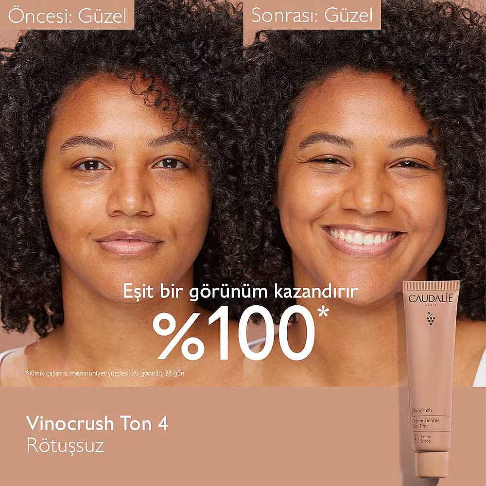 Caudalie Vinocrush Skin Tint CC Krem Ton 4 30 ml - 5
