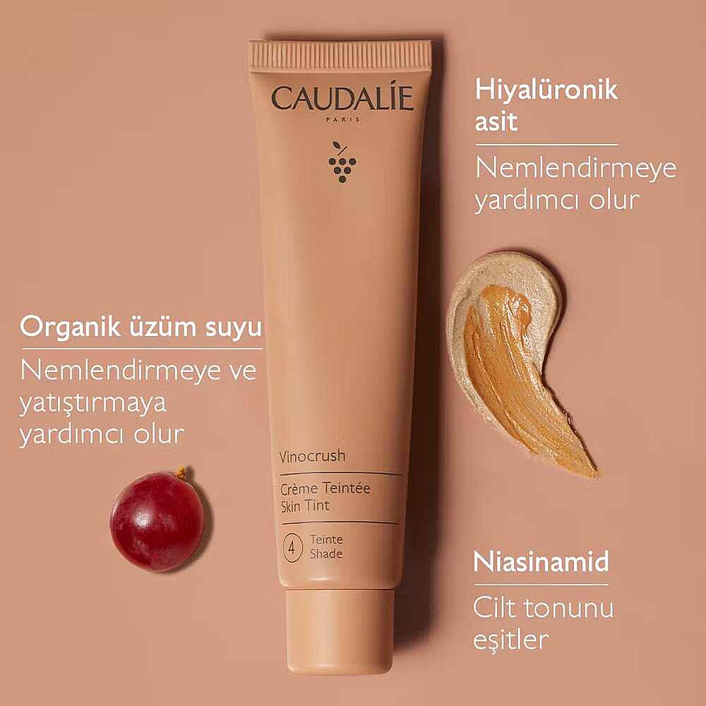 Caudalie Vinocrush Skin Tint CC Krem Ton 4 30 ml - 2
