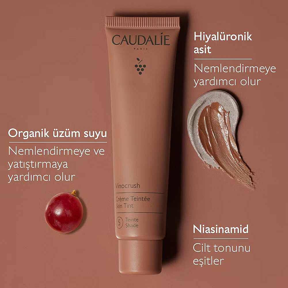 Caudalie Vinocrush Skin Tint CC Krem Ton 5 30 ml - 2