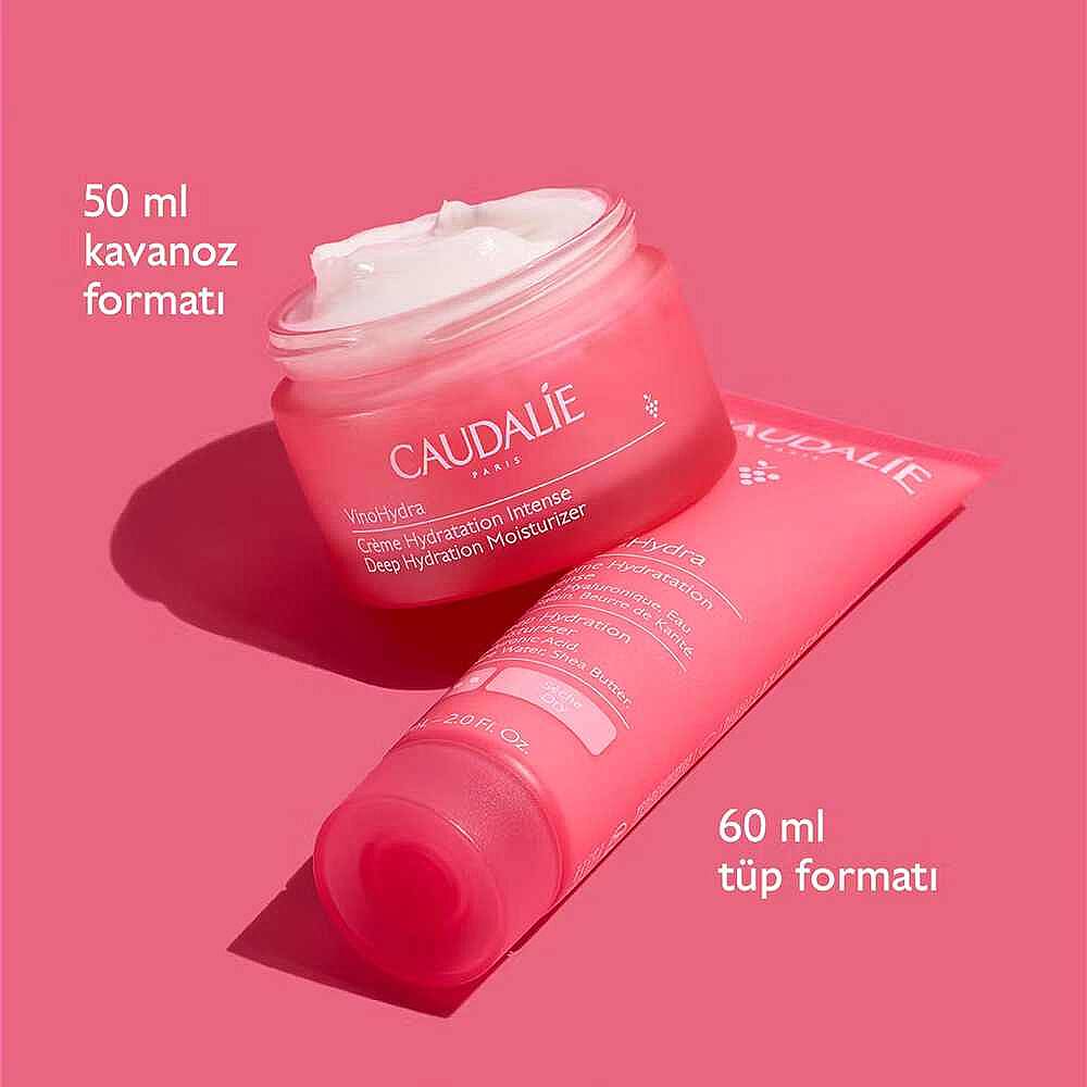 Caudalie VinoHydra Deep Hydration Moisturizer Yoğun Nemlendirici Bakım Kremi 60 ml - 5