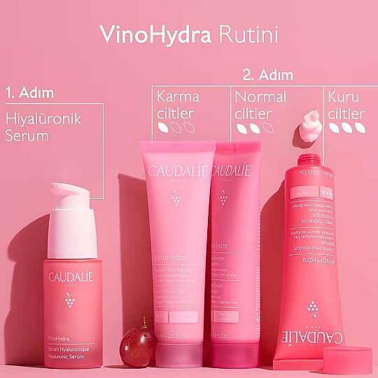 Caudalie VinoHydra Sorbet Cream Moisturizer Nemlendirici Bakım Kremi 60 ml - 4
