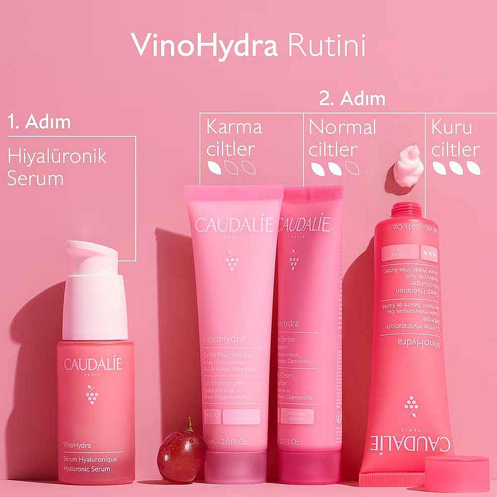 Caudalie VinoHydra Sorbet Cream Moisturizer Nemlendirici Bakım Kremi 60 ml - 4