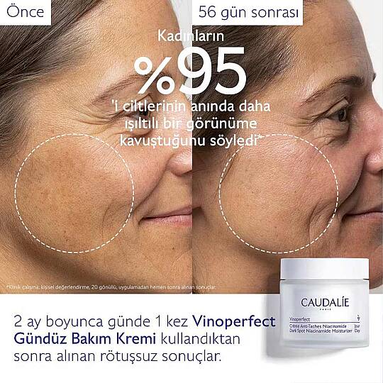 Caudalie Vinoperfect Dark Spot Anında Işıltı Veren Gündüz Bakım Kremi 50 ml - 5