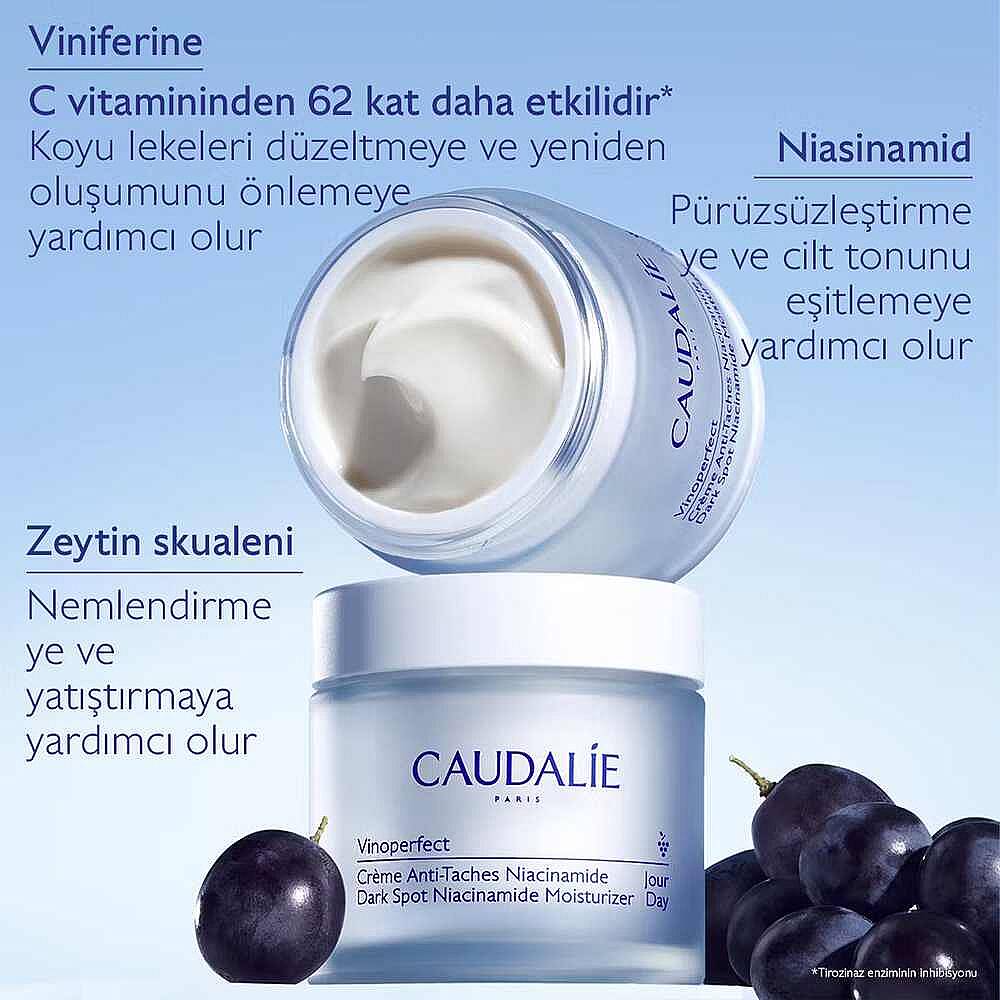 Caudalie Vinoperfect Dark Spot Anında Işıltı Veren Gündüz Bakım Kremi Yedek Kapsül 50 ml - 6