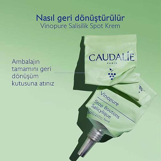 Caudalie Vinopure Akne Karşıtı Salisilik Spot Krem 15 ml - 3
