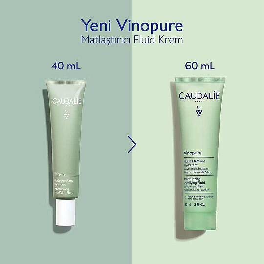 Caudalie Vinopure Matlaştırıcı Fluid Krem 60 ml - 5
