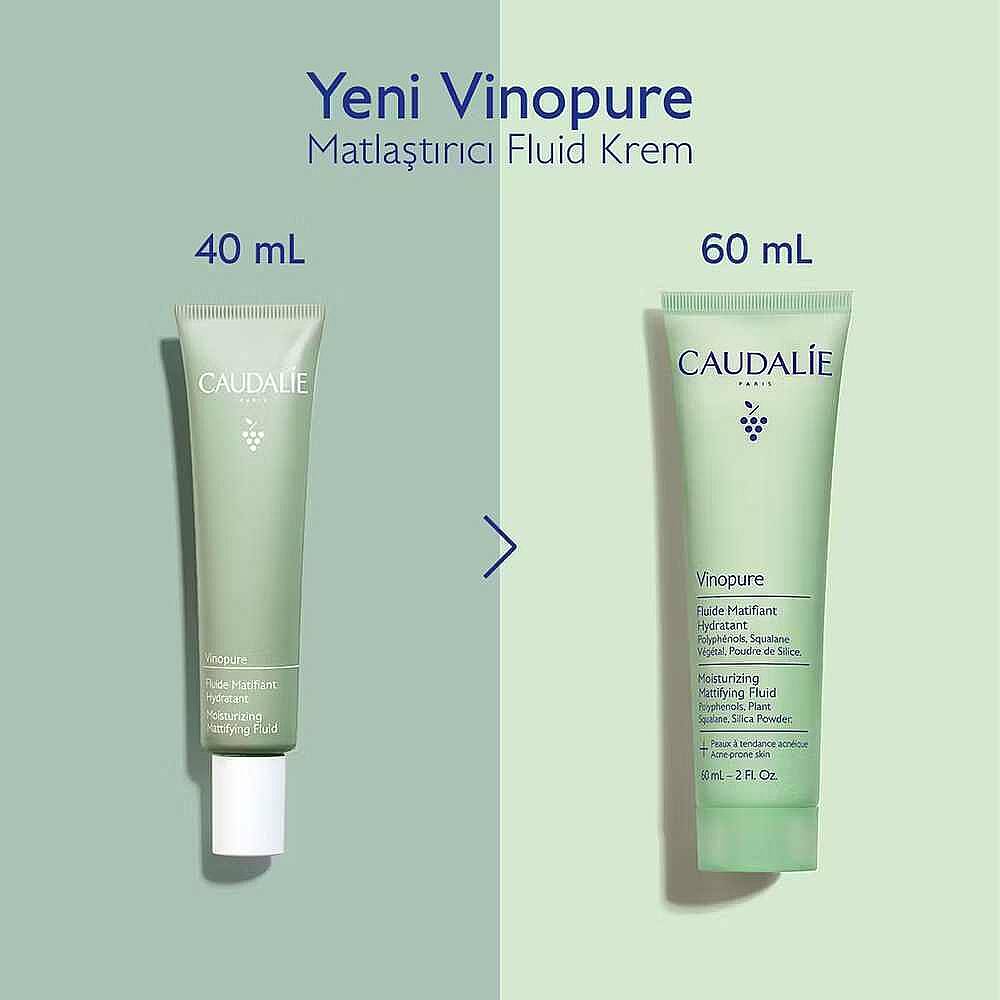 Caudalie Vinopure Matlaştırıcı Fluid Krem 60 ml - 5