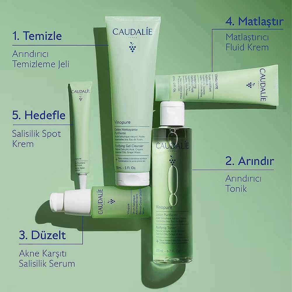 Caudalie Vinopure Matlaştırıcı Fluid Krem 60 ml - 3