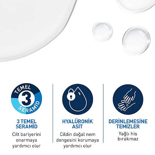 CeraVe Hyalüronik Asit İçerikli Nemlendiren Makyaj Temizleyici Misel Su 400 ml - 6