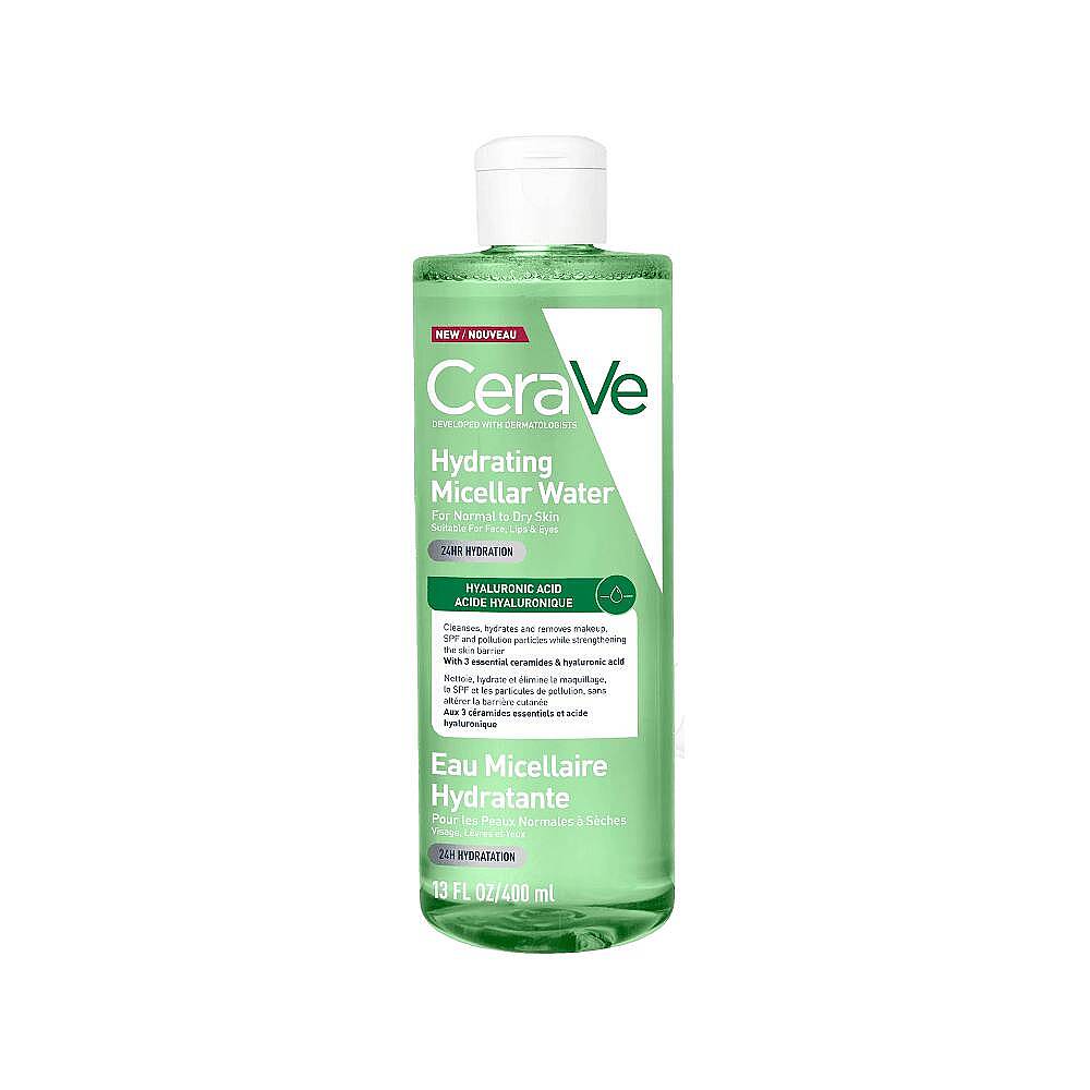 CeraVe Hyalüronik Asit İçerikli Nemlendiren Makyaj Temizleyici Misel Su 400 ml - 1