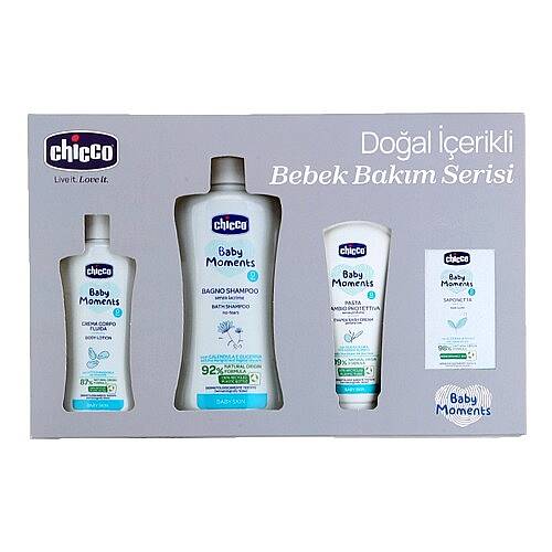 CHİCCO Özel Kozmetik Set Kutulu 4 Parça - 11