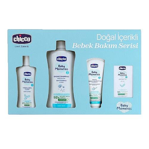 CHİCCO Özel Kozmetik Set Kutulu 4 Parça - 1