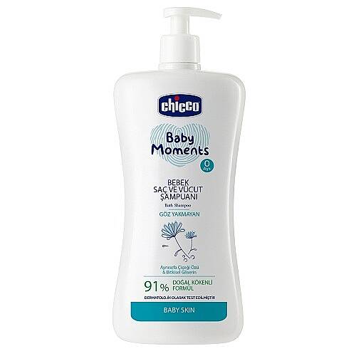 CHİCCO Şampuan Baby Moments 750 ML - 1