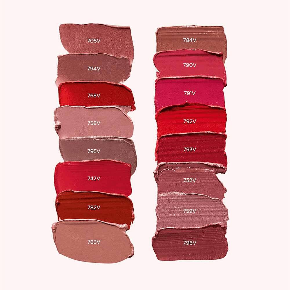 Clarins Joli Rouge Velvet Ruj 790V Coral Orchid - 2