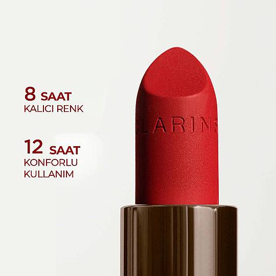 Clarins Joli Rouge Velvet Ruj 795V Chesnut - 4
