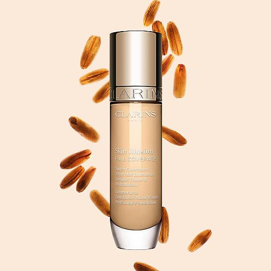 Clarins Skin illusion Full Coverage Fondöten 100.4N 30 ml - 4