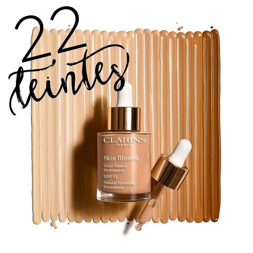 Clarins Skin Illusion Spf15 Nemlendirici Fondöten 109C 30 ml - 6