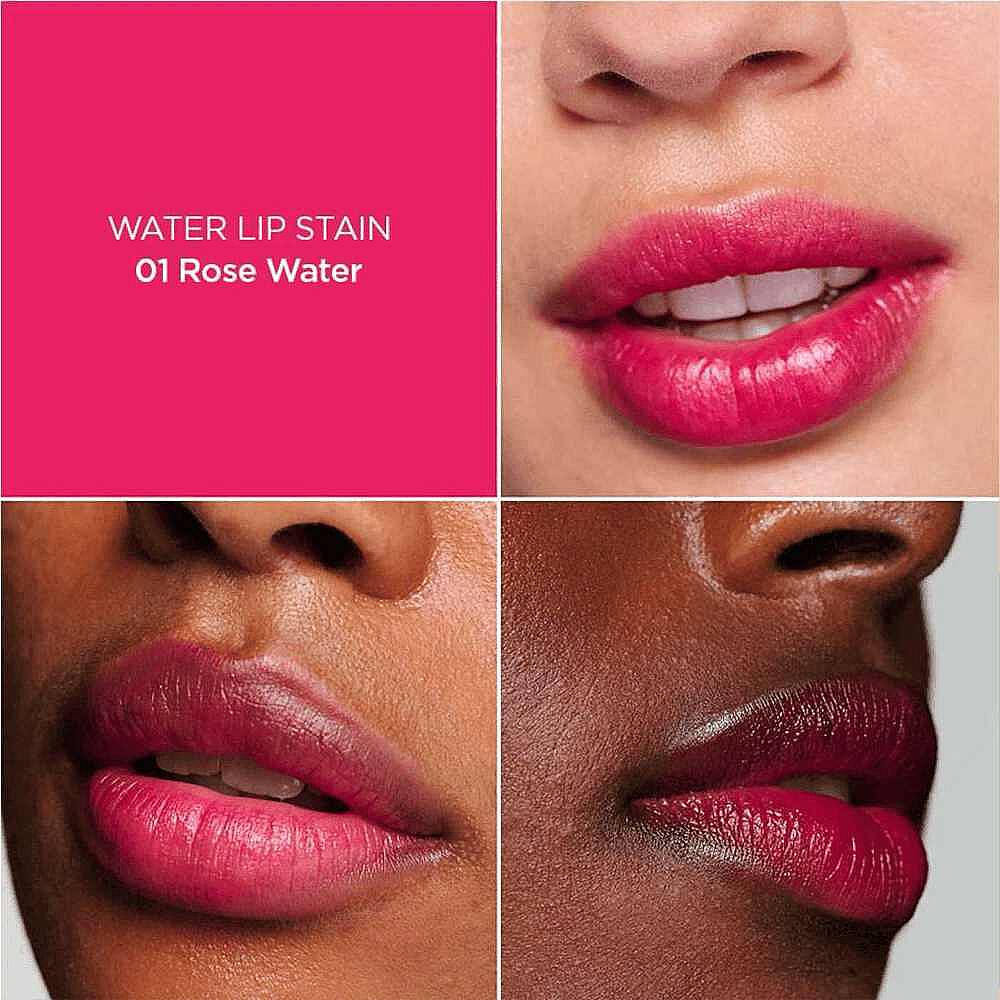 Clarins Water Lip Stain Dudak Parlatıcı 01 Rose Water 7 ml - 6