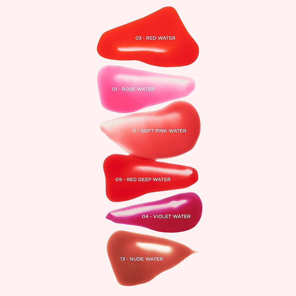 Clarins Water Lip Stain Dudak Parlatıcı 9 Deep Red Water 7 ml - 3