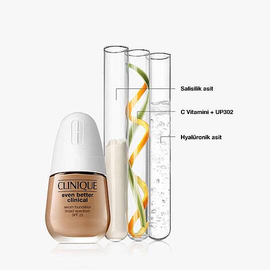 Clinique Even Better Clinical Serum Fondöten Spf20 WN 04 Bone 30 ml - 6