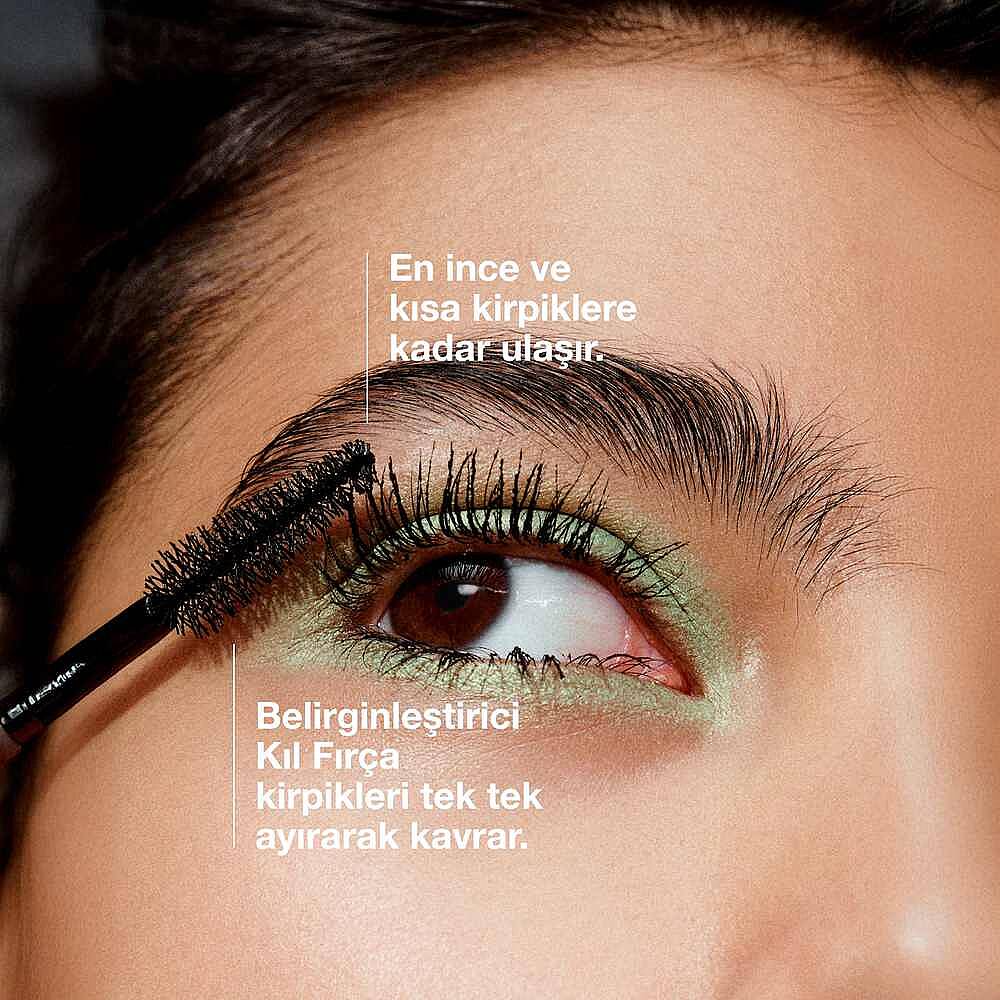 Clinique High Impact High-Fi Yoğun Hacim Veren Maskara Black Brown 10 ml - 5