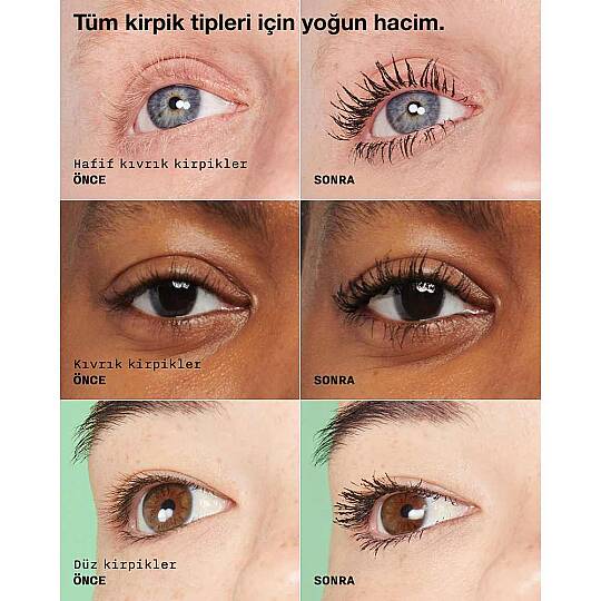 Clinique High Impact High-Fi Yoğun Hacim Veren Maskara Intense Black 10 ml - 3