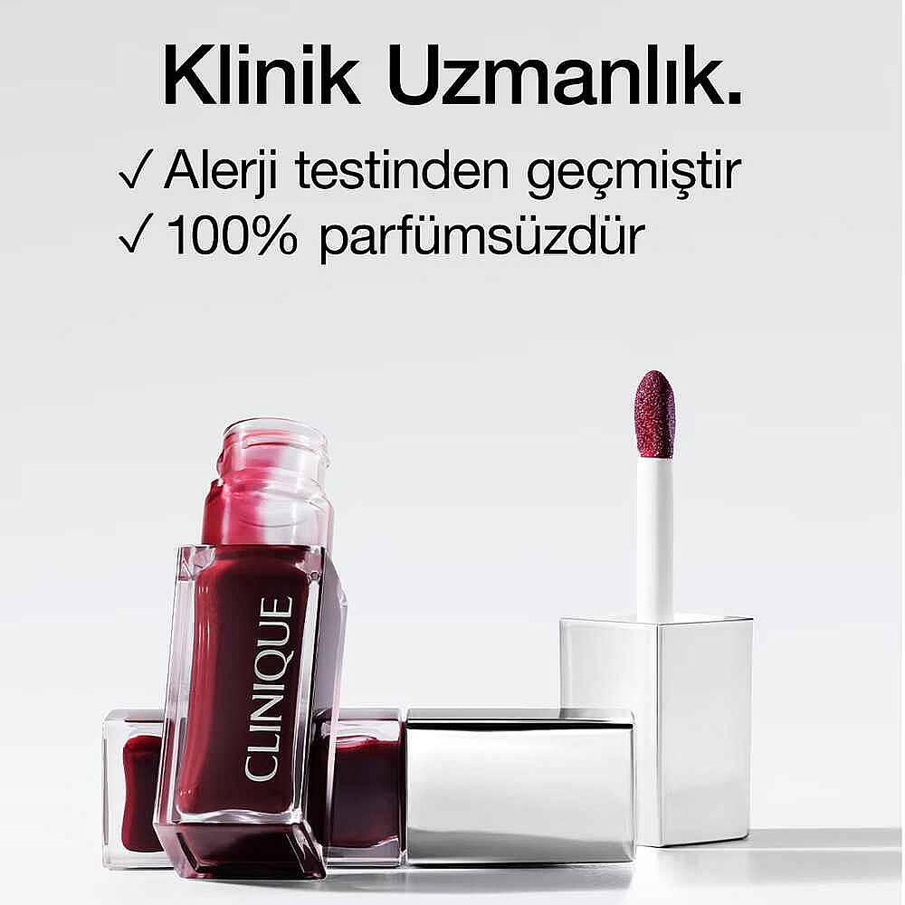 Clinique Pop Lip Renklendirici Yanak ve Dudak Yağı Black Honey 7 ml - 3