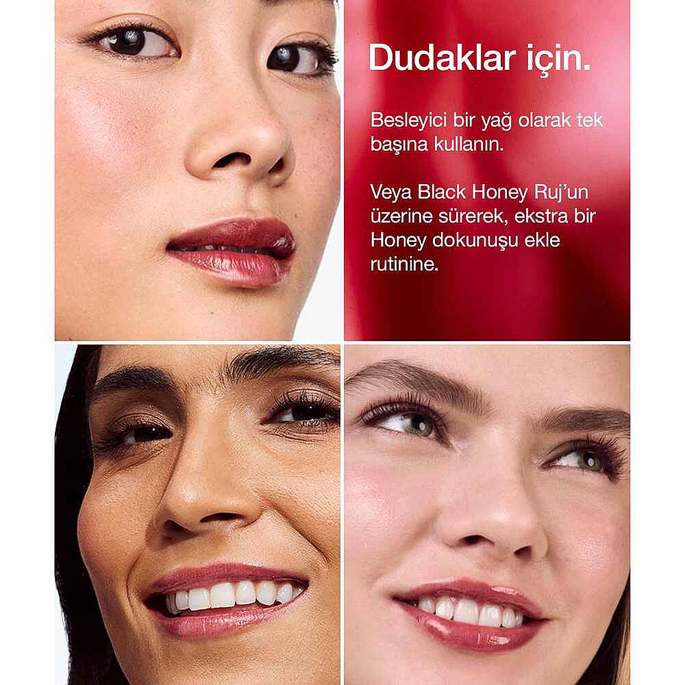 Clinique Pop Lip Renklendirici Yanak ve Dudak Yağı Black Honey 7 ml - 2