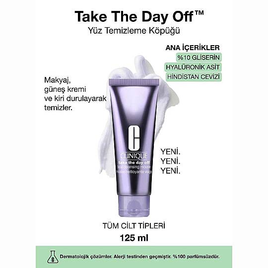 Clinique Take The Day Off Yüz Temizleme Köpüğü 125 ml - 9