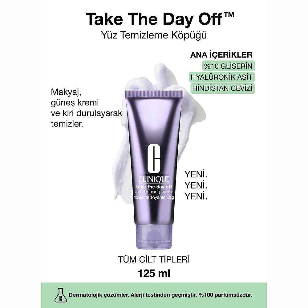 Clinique Take The Day Off Yüz Temizleme Köpüğü 125 ml - 9