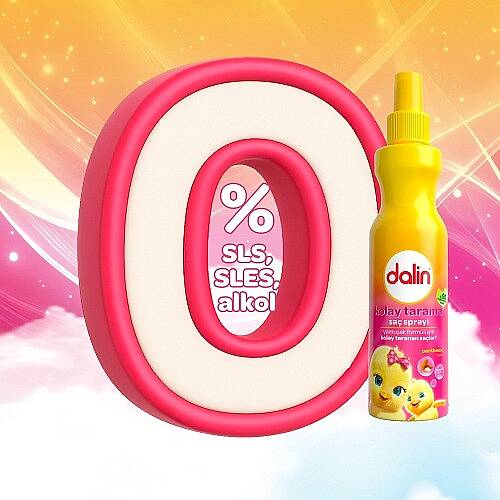 DALİN Kolay Tarama Sprey Badem Yağlı 200 ml - 3