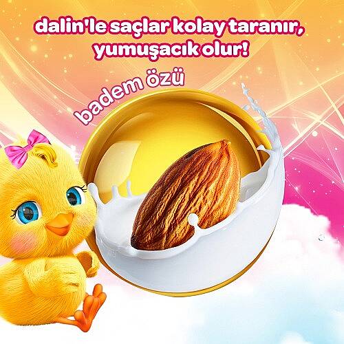 DALİN Kolay Tarama Sprey Badem Yağlı 200 ml - 2