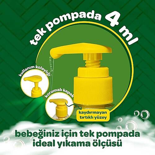 DALİN Şampuan Nem ve Koruma Saç ve Vücut 700ml - 5
