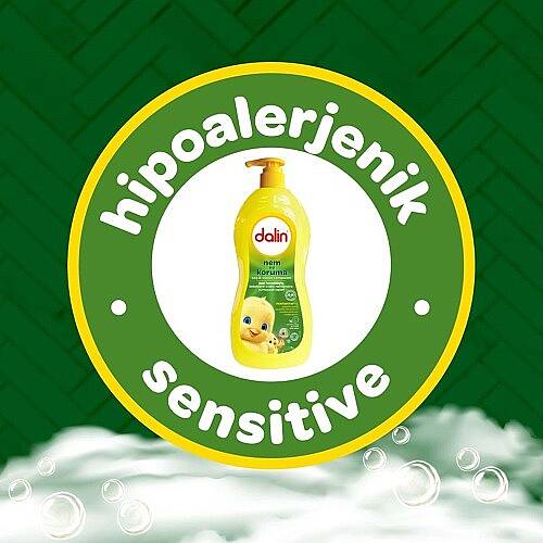 DALİN Şampuan Nem ve Koruma Saç ve Vücut 700ml - 3