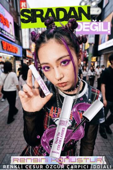 Dare To Color Lashes Renkli Maskara